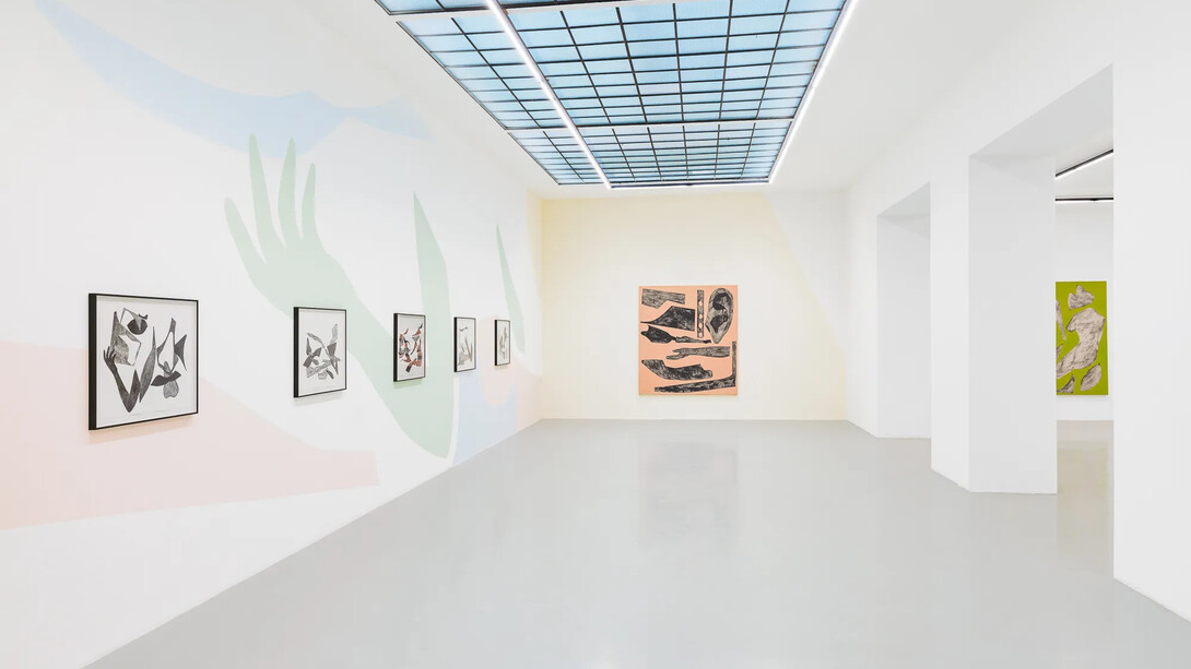 Frauke Dannert, Doppelgänger, exhibition view. Courtesy of Galerie Kandlhofer