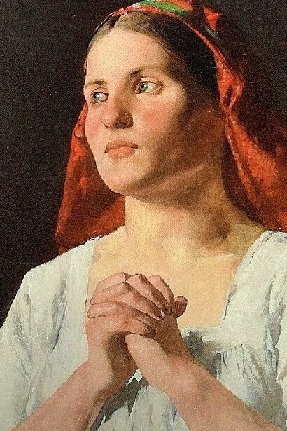 Ludwik Stasiak, "Esperanza", óleo sobre lienzo, 1924