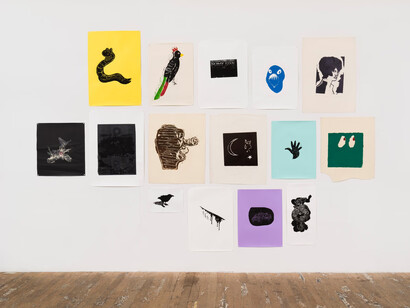 John Russell, Earley, exhibition view. Courtesy of Hoffman Donahue Gallery