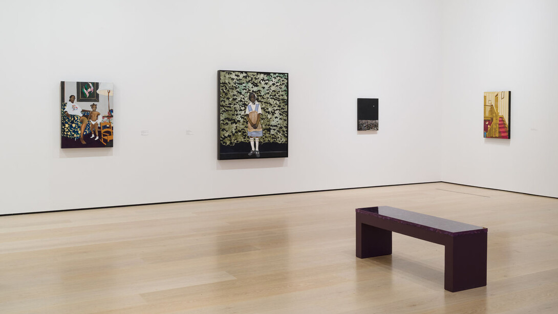 Noah Davis, exhibition view. Courtesy of Hammer Museum 