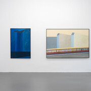 Various artists, Cityscapes, exhibition view. Courtesy of Galerie Poll