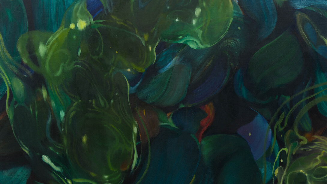 Yongchul Kim, Welle (detail), 2025. Courtesy of Galerie Thomas Fuchs 