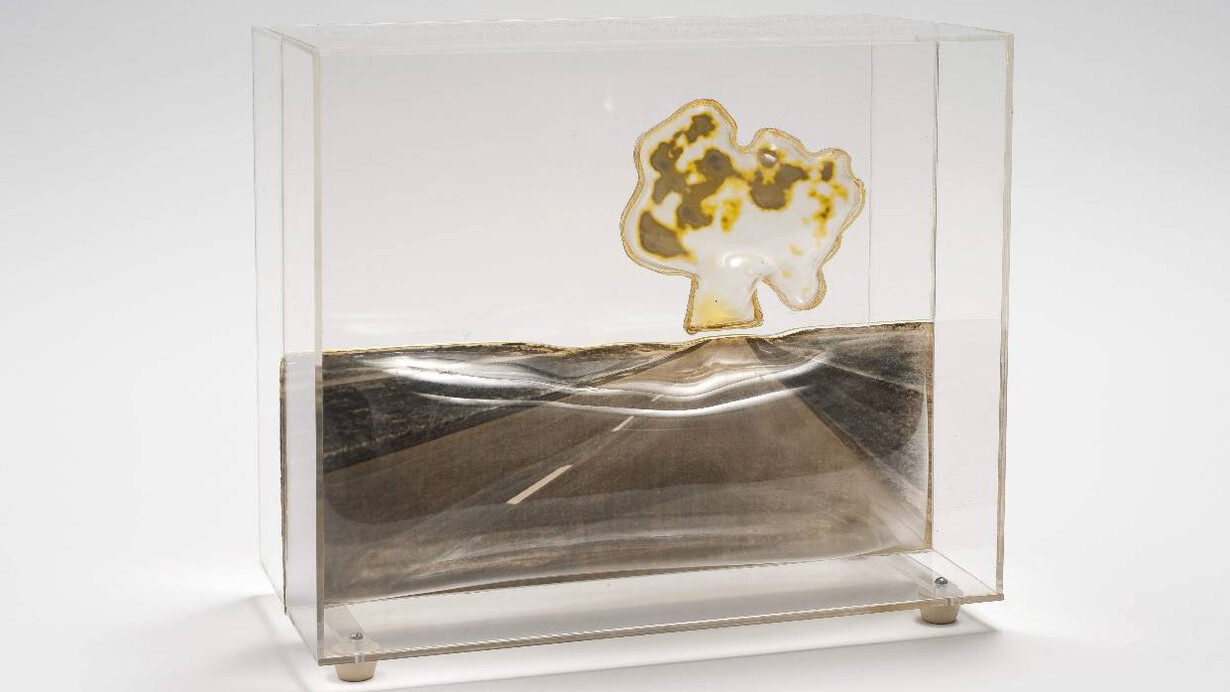 Carl Cheng, Nowhere road (détail), 1967. Avec l'aimable autorisation du musée Tinguely