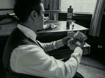 Elite power behind closed doors, where corruption thrives and money is quietly counted in private offices