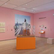 The many lives of the Nakagin capsule tower, exhibition view. Courtesy of MoMA
