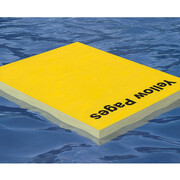 Mathew Cerletty, Yellow Pages, 2015, Oil on linen, 26 x 48 inches (66 x 121.9 cm). Courtesy the artist, Anton Kern Gallery, New York, and Almine Rech Gallery, Paris.