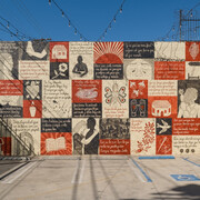 Liz Hernández, Donde piso, crecen cosas (Where I step, things grow), exhibition view. Courtesy of ICA LA