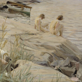 Anders Zorn, Im freien, 1890. Mit freundlicher genehmigung der Hamburger Kunsthalle