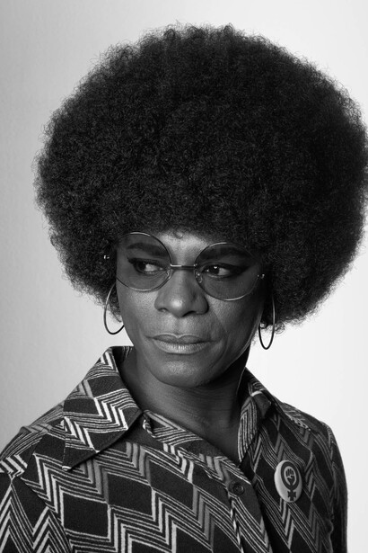 Samuel Fosso, From the series 'African spirits' L_002993 (Angela Davis), 2008. Courtesy of Yossi Milo Gallery