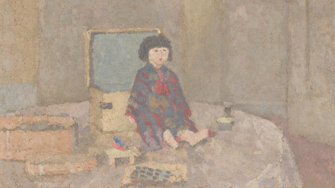 Gwen John, The japanese doll (detail). Courtesy of National Museum Cardiff 