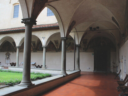 San Marco, claustro grande, Florencia, Italia