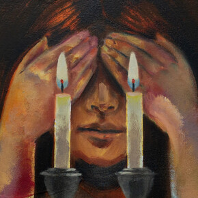 Amelie Mancini, L'chad Likner (detail), 2025. Courtesy of Massey Klein Gallery