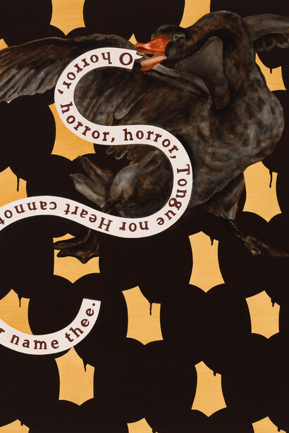 Stieg Pers­son, O hor­ror, 2024. Courtesy of Anna Schwartz Gallery