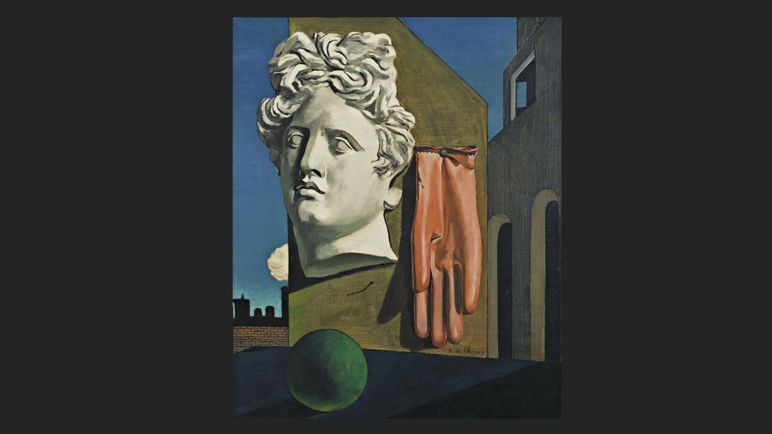 Giorgio De Chirico, "Canto d’amore", 1914, Museum of Modern Art, New York, USA