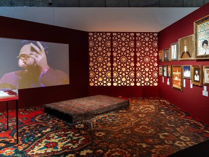 Franco Battiato. Un’altra vita, veduta della mostra. Cortesia del Maxxi