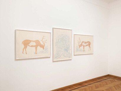 Claudia Losi, Tempo crudo, exhibition view. Courtesy of Monica De Cardenas