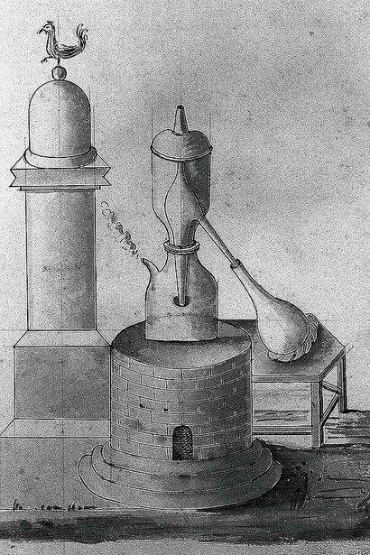 Manoscritto anonimo sull'alchimia, XVII secolo