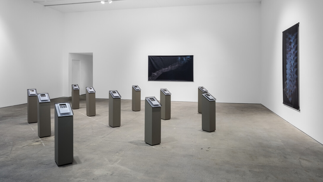 J. Yolande Daniels, To a future space-time, exhibition view. Courtesy of CAAM
