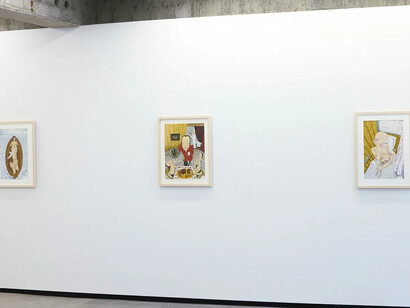 Priscilla Rose Howe, Rabid, exhibition view. Courtesy of Jhana Millers Gallery