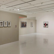  Arindam Chatterjee, অ ব মা ন ব (avamānava), exhibition view. Courtesy of Emami Art 