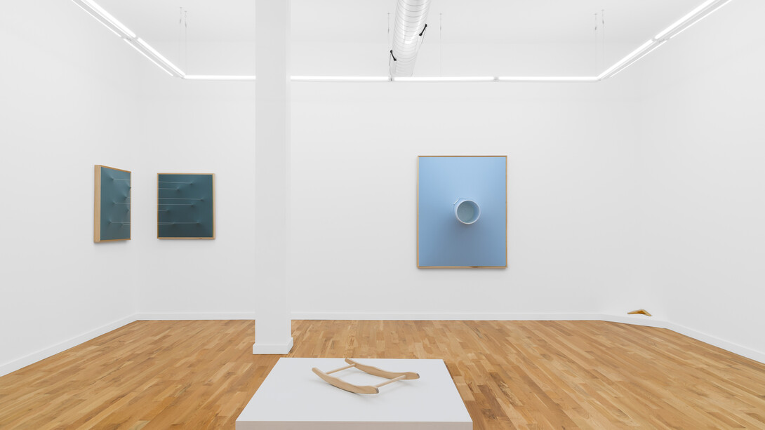 Kiah Celeste and Gordon Hall, Artifact unidentified, exhibition view. Courtesy of Document Gallery