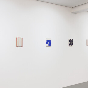 Alain Biltereyst, Magenta, exhibition view. Courtesy of Xippas