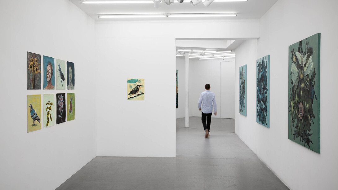 Souleimane Barry, Racines, exhibition view. Courtesy of Paris·B Gallery