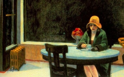"Autómata", óleo sobre lienzo, Edward Hopper, 1927