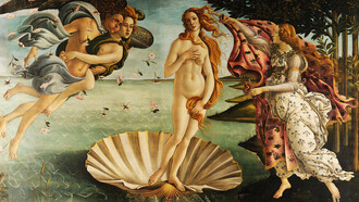 'El nacimiento de Venus' es un cuadro realizado por el pintor renacentista Sandro Botticelli