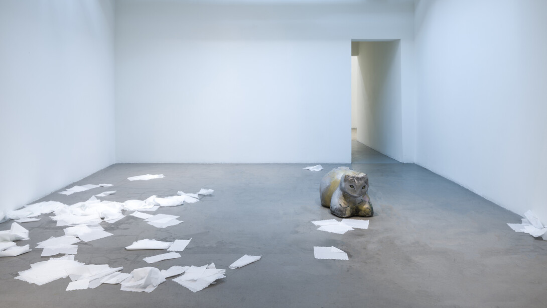 Nancy Lupo, Hark, exhibition view. Courtesy of Kristina Kite Gallery