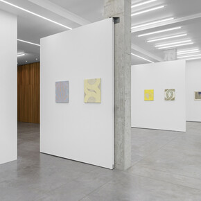 Clara Brörmann et Nino Kvrivishvili, Le regard de l’autre, vue d’exposition. Avec l’aimable autorisation de la Whitehouse Gallery