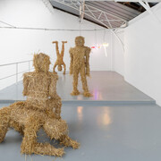 Kaspar Müller, Driving through the countryside, exhibition view. Courtesy of Galerie Hussenot