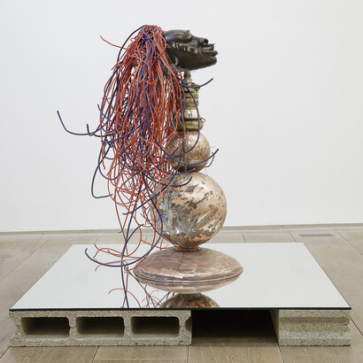 Terrence Musekiwa, Notions of time, exhibition view. Courtesy of Eric Dupont Gallery