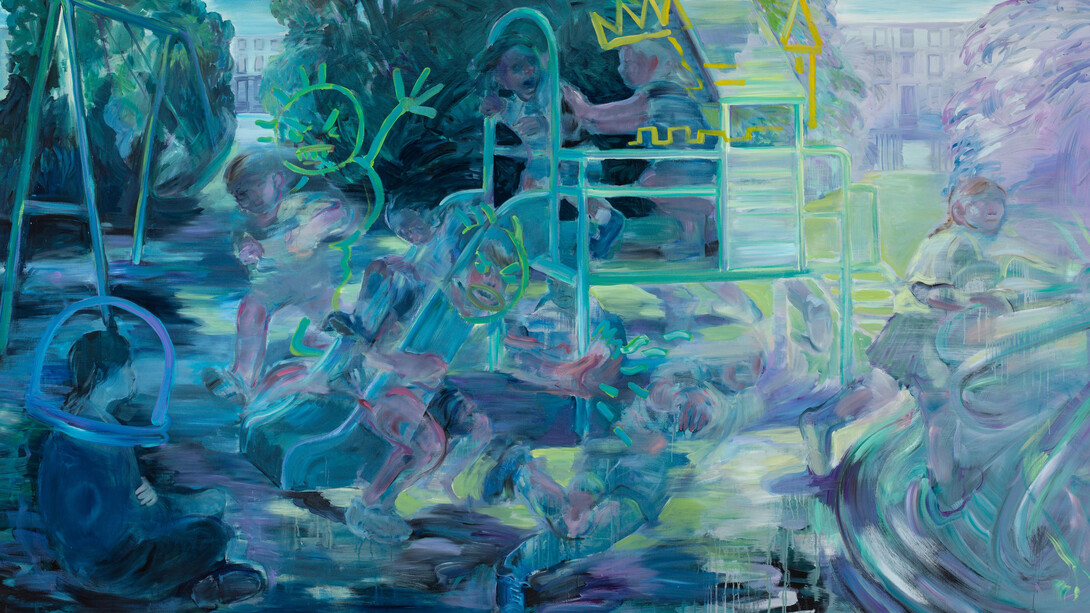 Laura Footes, Swings and roundabouts, 2025. Courtesy of Shrine 