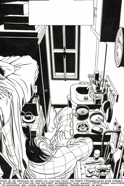 Marc-Antoine Mathieu, Rétrospective. Avec l'aimable autorisation de la galerie Huberty & Breyne