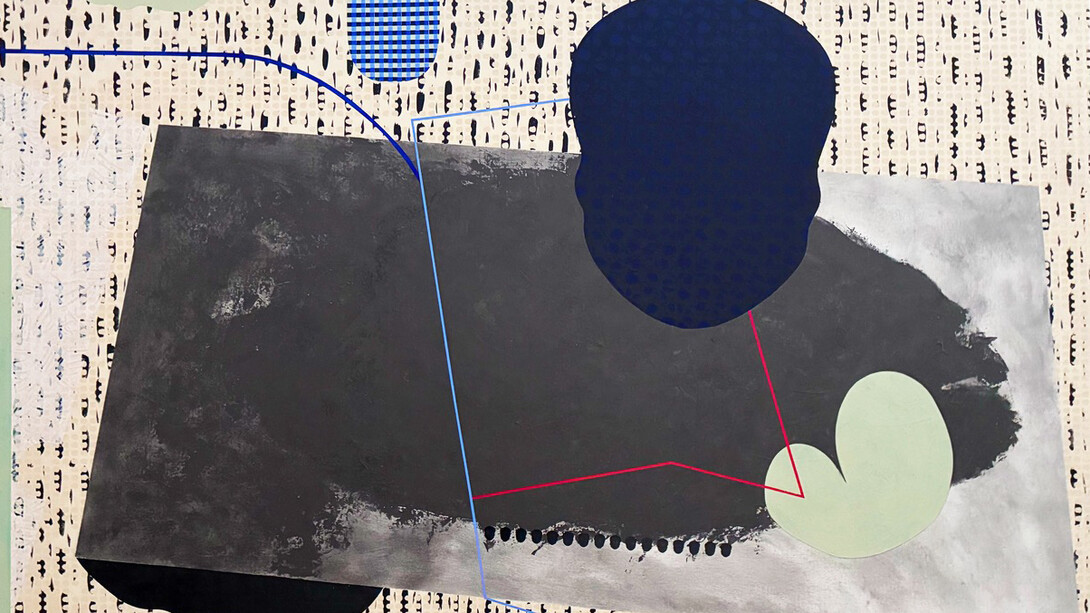 Juan Logan, Charred (detail), 2025. Courtesy of Galerie Kremers 