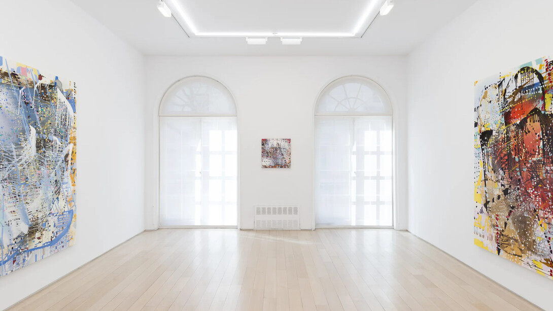 Jackie Saccoccio, Portraits, exhibition view. Courtesy of Van Doren Waxter 