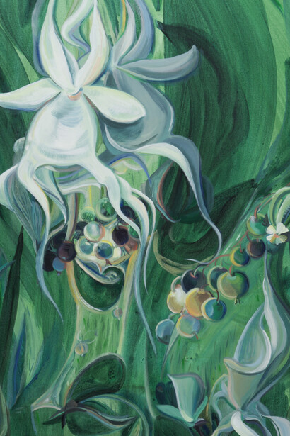 Sarah Bedford, Ghost orchids, 2025. Courtesy of Mrs. Gallery