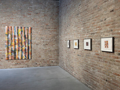 Bijanka Bacic, The wandering dot, exhibition view. Courtesy of König Galerie