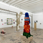 Various artists, Acid bath house, exhibition view. Courtesy of Nina Johnson