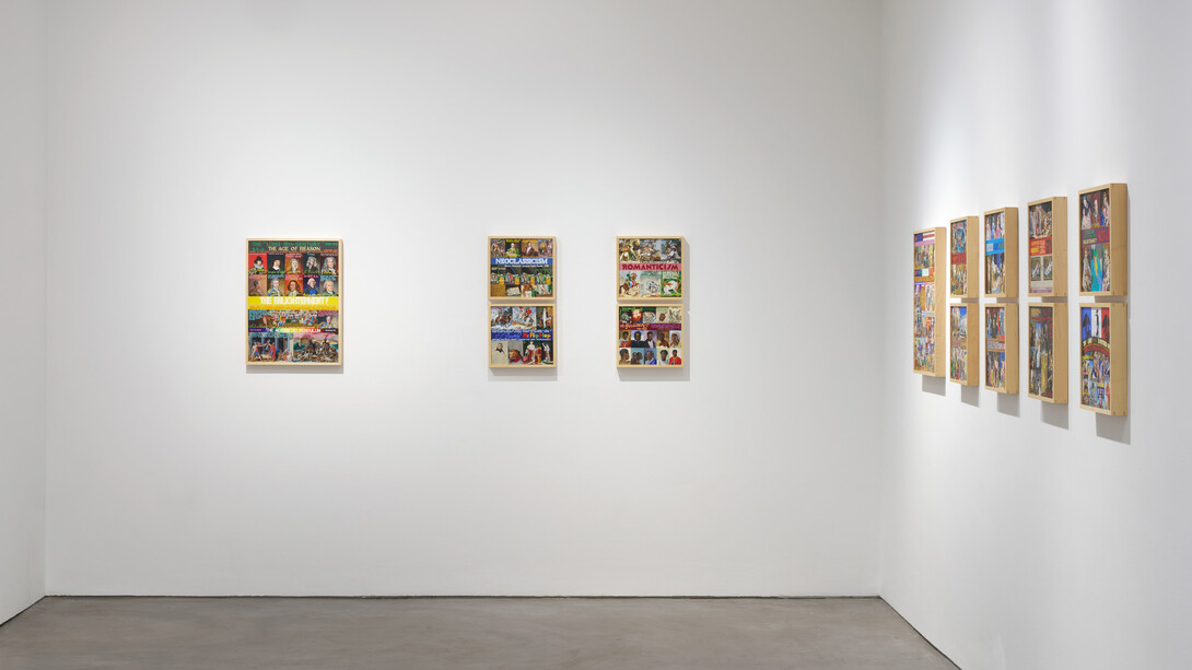 Ben Sakoguchi, Critical art theory, exhibition view. Courtesy of Gasworks Gallery