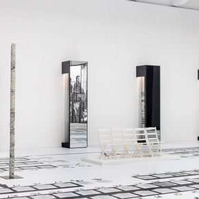 Helmut Lang, Séance de travail 1986–2005, ausstellungsansicht. Mit freundlicher genehmigung des MAK
