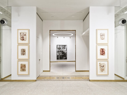 Various artists, Drawing matter, exhibition view. Courtesy of Ceysson and Bénétière