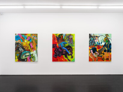 Max Werner, Sons, ausstellungsansicht. Mit freundlicher genehmigung von Contemporary Fine Arts