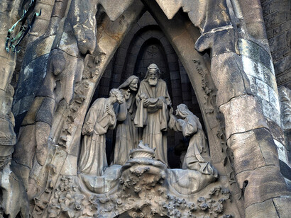 Templo Expiatorio de La Sagrada Familia, Barcelona, España