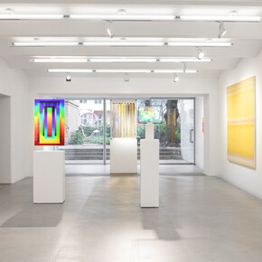 Dieter Jung, Life of colors, ausstellungsansicht. Mit freundlicher genehmigung der Galerie Kornfeld