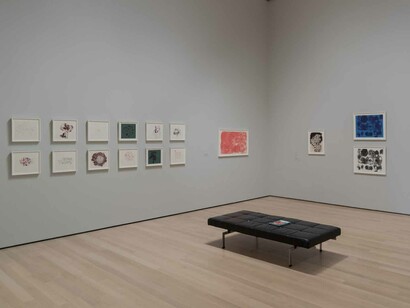 Ruth Asawa, A retrospective, exhibition view. Courtesy of MoMA