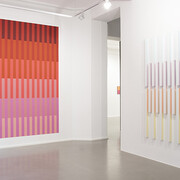 Rana Begum, Infinite ground, ausstellungsansicht. Mit freundlicher genehmigung der Galerie Christian Lethert