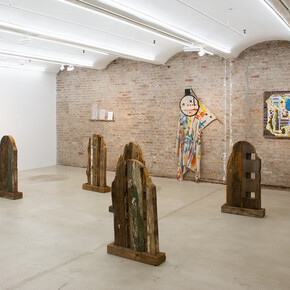 Various artists, The world is garbage, exhibition view. Courtesy of Situations and new directions