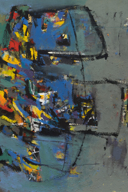 Arthur Monroe, Untitled #1 (detail), 1989. Courtesy of Van Doren Waxter